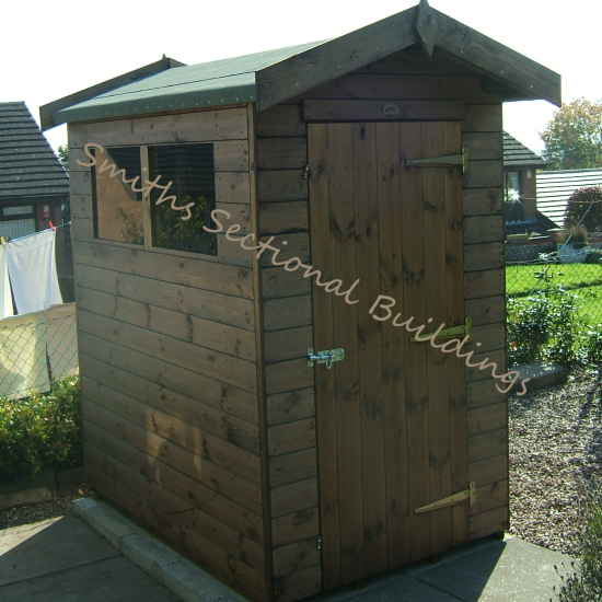 6' x 4' Apex Garden Shed